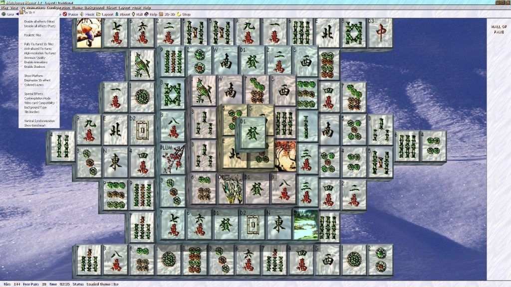 ancient shanghai mahjong full screen
